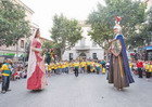 La ciutat celebra el 25è aniversari dels gegants