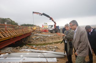 Gavà tindrà un passeig Marítim continu de 2 quilòmetres quan finalitzin les obres del pont sobre la riera dels Canyars