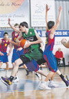EL DKV Joventut de Badalona derrota al Barça en la Final del Campionat Cadet de Catalunya