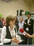 MERCÈ CIVIT, DIPUTADA D’ICV-EUiA, DONA SUPORT POLÍTIC A LA PLANTILLA D’AJP