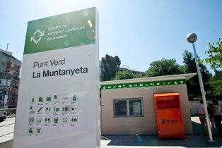 Inauguració del primer "Punt Verd" de la ciutat 