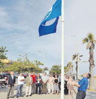 Tota la Platja de Castelldefels, distingida amb la Bandera Blava per la seva qualitat ambiental