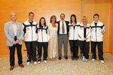 L’ALCALDESSA REP ELS PARTICIPANTS HOSPITALENCS AL CAMPIONAT D’EUROPA DE KARATE GOJU RYU PER A CADETS I JÚNIORS