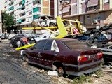 Diversos cotxes apareixen cremats a l'Hospitalet