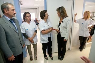 L’ALCALDESSA, NÚRIA MARÍN, VISITA LES REFORMES REALITZADES AL CAP DE JUST OLIVERAS