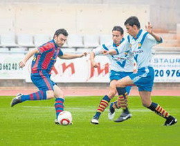 El Gavà empata con el Vilafranca en el primer partido de la temporada en la Bòbila