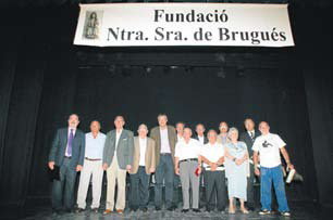 Lliurament dels premis de la Fundació Nostra Senyora de Brugués