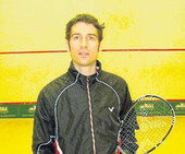 El jugador de squash de Sant Just Oriol Sàlvia jugará en la liga alemana de squash la próxima temporada