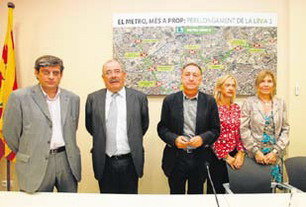 El DPTOP licita el projecte del perllongament de l’L3 fins a Sant Feliu