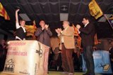 Esquerra fa campanya a l'Hospitalet pel 28 de novembre