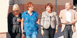 Visita institucional a les obres realitzades amb fons espanyols