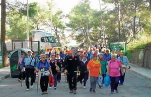 Es reprenen les passejades saludables