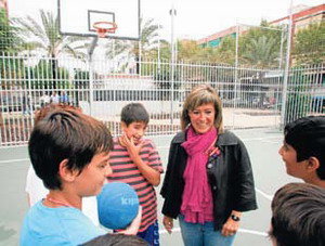 Nova pista de bàsquet a Santa Eulàlia de l’Hospitalet
