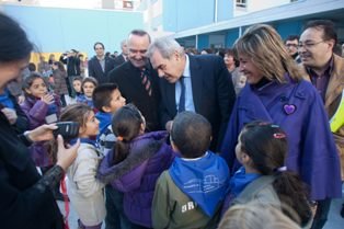 Festa a l'Escola la Marina per presentar les noves instal•lacions
