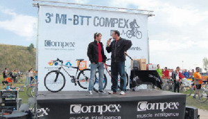 Carlos Barredo, invitado de lujo en la tercera edición de la MI-BTT Compex de Sant Boi