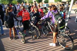 La campanya ‘Anem a l’escola en bici’ es tanca amb un balanç molt positiu