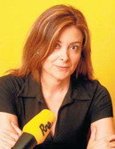 La periodista de Sant Just Pepa Fernández, conductora de “No es un dia cualquiera” de RNE”.