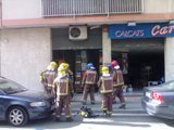 Petit incendi en una botiga de Sant Boi