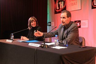 L’alcaldessa, Núria Marín, participa a l’espai La ciutat a debat
