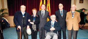 El alcalde de Sant Joan Despí entrega cinco Medallas de la Ciudad a destacados vecinos