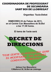 Can Massallera acull una xerrada sobre el Decret de Direccions