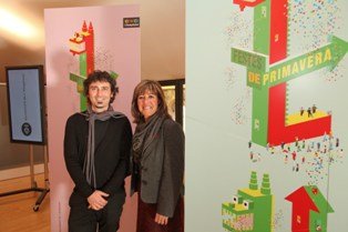 EDUARDO DEL FRAILE SIGNA EL CARTELL DE LES FESTES DE PRIMAVERA 2011