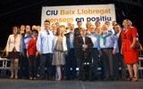 CiU presenta els seus caps de llista al Baix Llobregat en un acte multitudinari