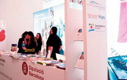 Castelldefels se exhibe por primera vez en el salón de turismo ITB Berlín