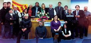 L’actual President de Unió Democràtica de Sant Boi, Joaquim Hostalot i Gazulla, continua al capdavant del partit
