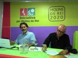 Acte d’homenatge a la II República organitzat per Iniciativa per Molins de Rei.