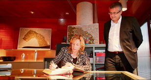 La Vicepresidenta Joana Ortega visita Gavà