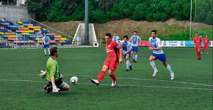 El FC Santboià continua su buena racha y derrota al Benidorm