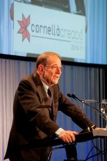 Javier Solana participa a la cloenda del Cornellà Creació-Fòrum