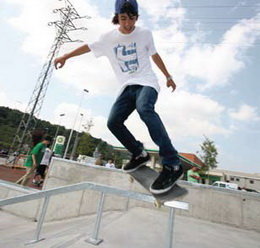 Inaugurada la pista de skate de Sant Vicenç