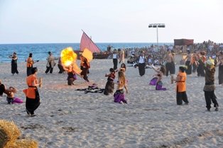 Els pirates envaeixen la Platja de Castelldefels