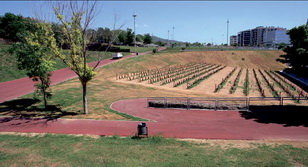 El parque de la Fontsanta ya se riega con agua procedente del freático