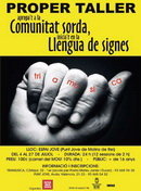 Taller “Apropa’t a la comunitat sorda. Inicia’t en la llengua de signes”