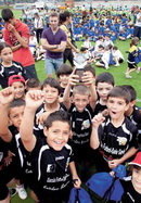 Cloenda dels Jocs Escolars a l’estadi de La Bòbila