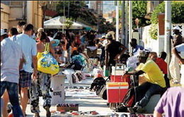 Castelldefels, capital del ‘top manta’