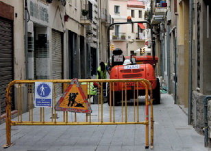 Els habitants del Casc Antic tornaran a patir les inclemències de les obres