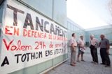 Protestes a Molins contra la reducció horària del Centre d'Atenció Primària