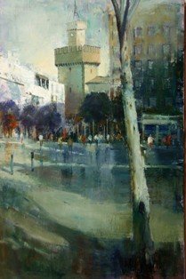 Imagen de la pintura ganadora del certamen de este año