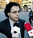 Jordi Miralles visita la Festa Major de Sant Andreu de la Barca