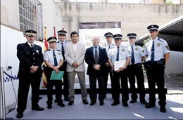 Set agents de la Policia Local distingits per la seva trajectòria i mèrit professional