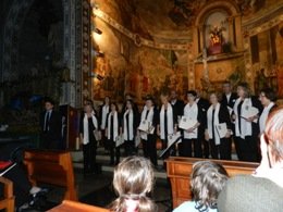 La Coral Margalló organitzà a Castelldefels el tradicional Concert Solidari de Nadal