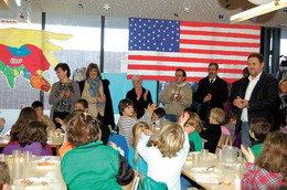 Irene Rigau i Oriol Junqueres inauguren les noves instal·lacions de l’escola Sant Josep