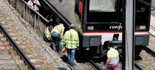 L’Ajuntament lamenta la mort d’un veí de Sant Feliu a les vies del tren