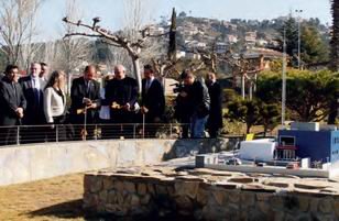 Inauguració d’una nova maqueta a “Catalunya en miniatura”