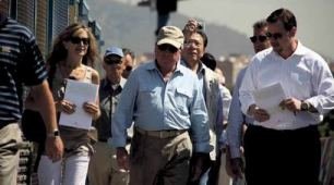 Directivos de Las Vegas Sands visitan terrenos de Sant Boi, Cornellà y Viladecans