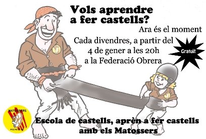 Vols apendre a fer castells?